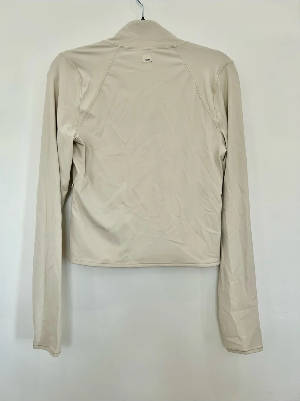 Vuori AllTheFeels Full Zip Jacket in Bone Size Medium - Picture 5 of 8